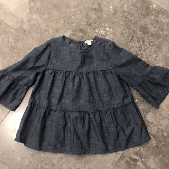 Crewcuts Other - Girls Crewcuts Denim Ruffle Too Size 8